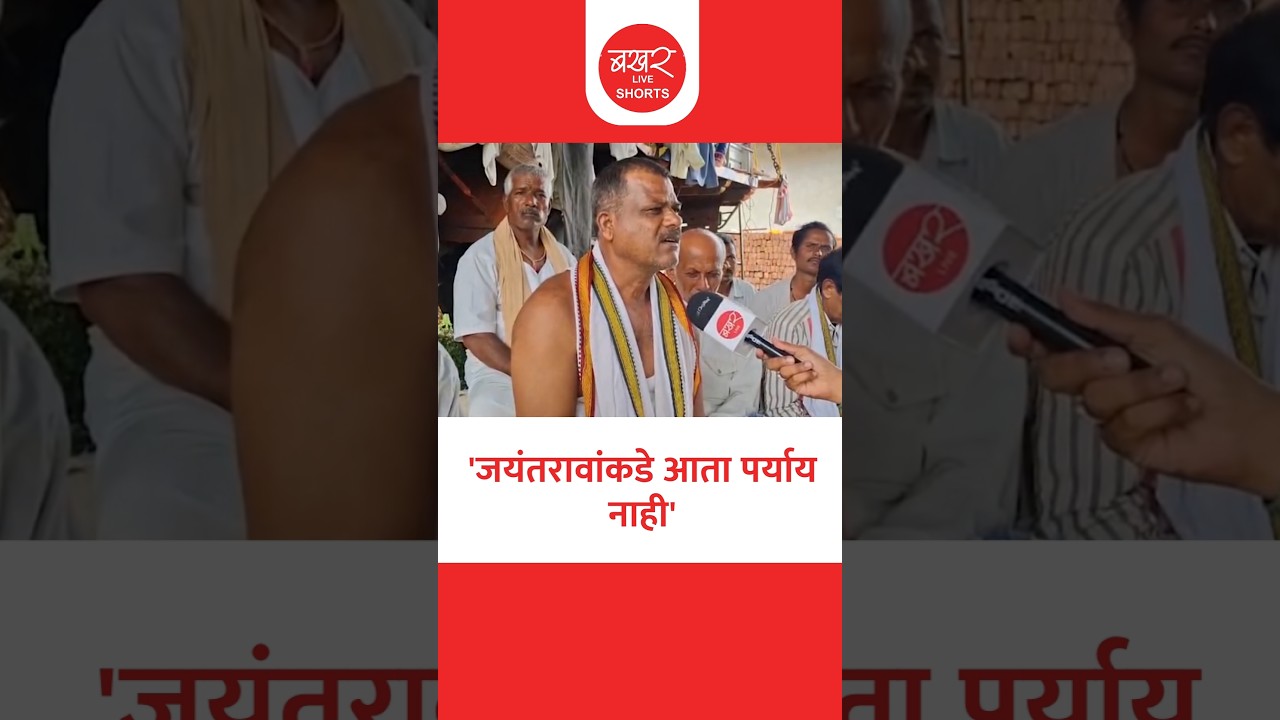 जयंत पाटलांनी काय करावं? मतदारांनी थेट सांगितले | Public Opinion On Jayant Patil