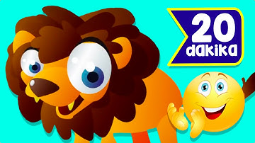 Aslanı Seviyorsan Alkışla | 20 Dakika Çocuk Şarkısı | Çizgi Film