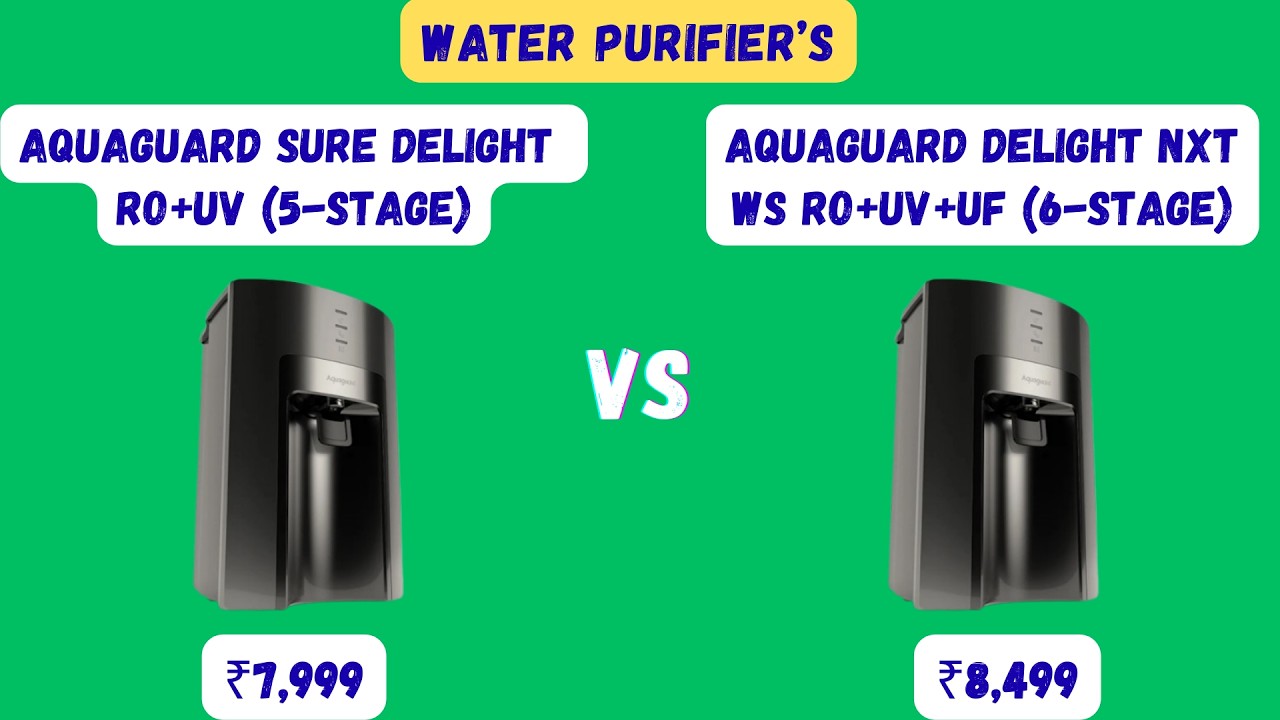 Aquaguard Sure Delight vs Delight NXT WS 🔥 Which One is Better?