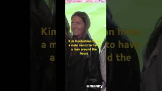 Kim Kardashian hires a male nanny to have a man around the house #news #kanyewest  #kimkardashian