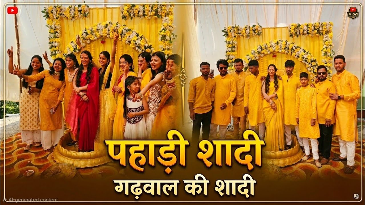 पहाड़ी  हल्दी  Rishto aur parampara ka mel