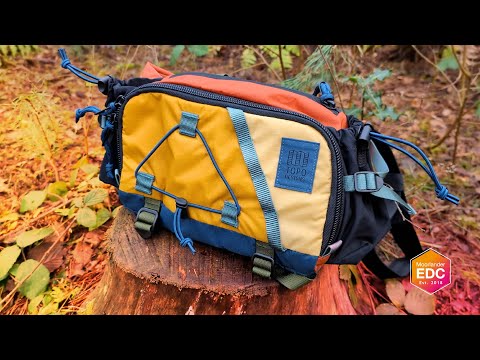 Topo Designs Mountain Hydro Hip Pack Review - YouTube