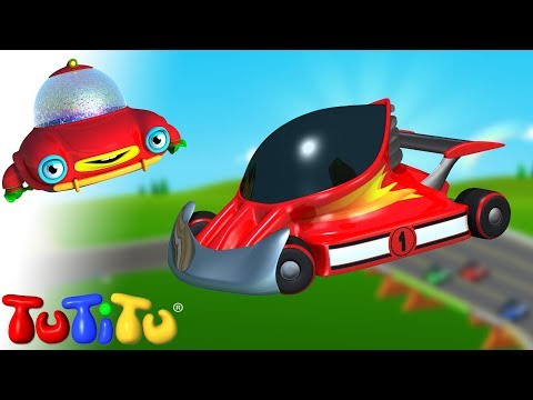 xe đua - Tìm hiểu cách xây dựng đồ chơi TuTiTu | Một lần nữa video cho trẻ sơ sinh