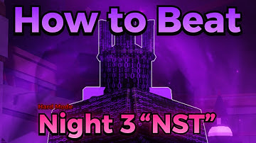HOW TO BEAT EVENT NIGHT 3 HARD MODE WITH NO SPECIAL TOWERS | Player 1 POV Guide | TDS
