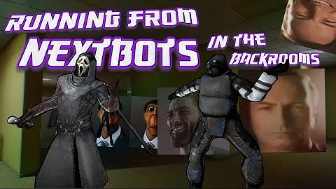 Running From NEXTBOTS In THE BACKROOMS (Gmod Funny Moments) (Gone Sexual)
