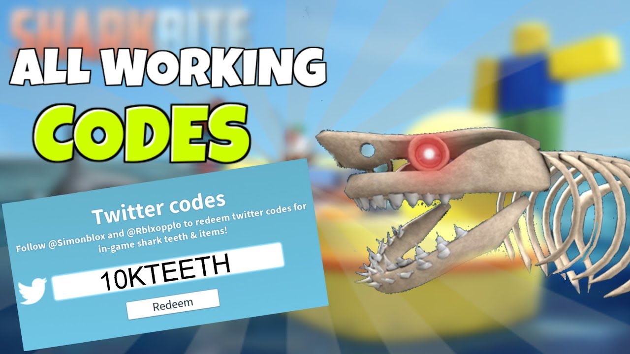 All Working Codes on SharkBite 2020 - YouTube