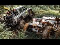 Борис-Бритва на Мега-Defender против Willys, Rubicon, Jimny и Pajero