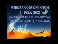 3 - PORA. QURON TAFSIRI O'ZBEK TILIDA - BAQARA SURASI (253-286) / OLI IMRON SURASI (1-91)