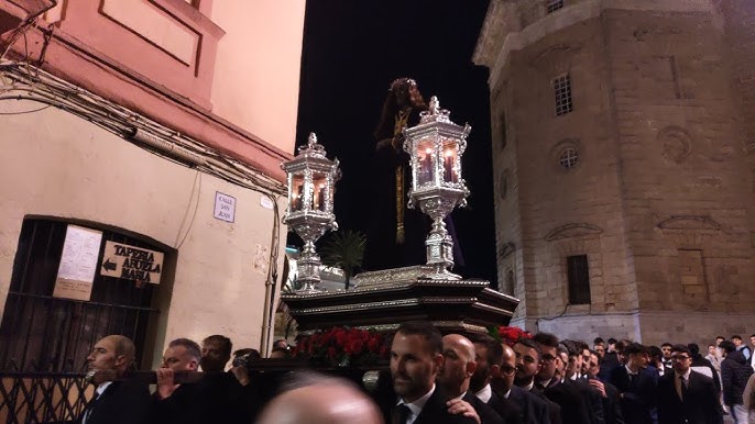 Horario e Itinerario Vía Crucis Jesús de Medinaceli. Cádiz 11 de Marzo del 2025