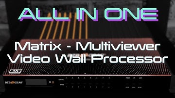 Enhance Your Display Experience: Introducing the BG-4K-VP88 HDMI Video Processor