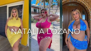 Natalia Lozano | Big Curvy Spanish Plus Size Model | Insta Mix Fashion Wiki #Bikini #Curvy #Viral