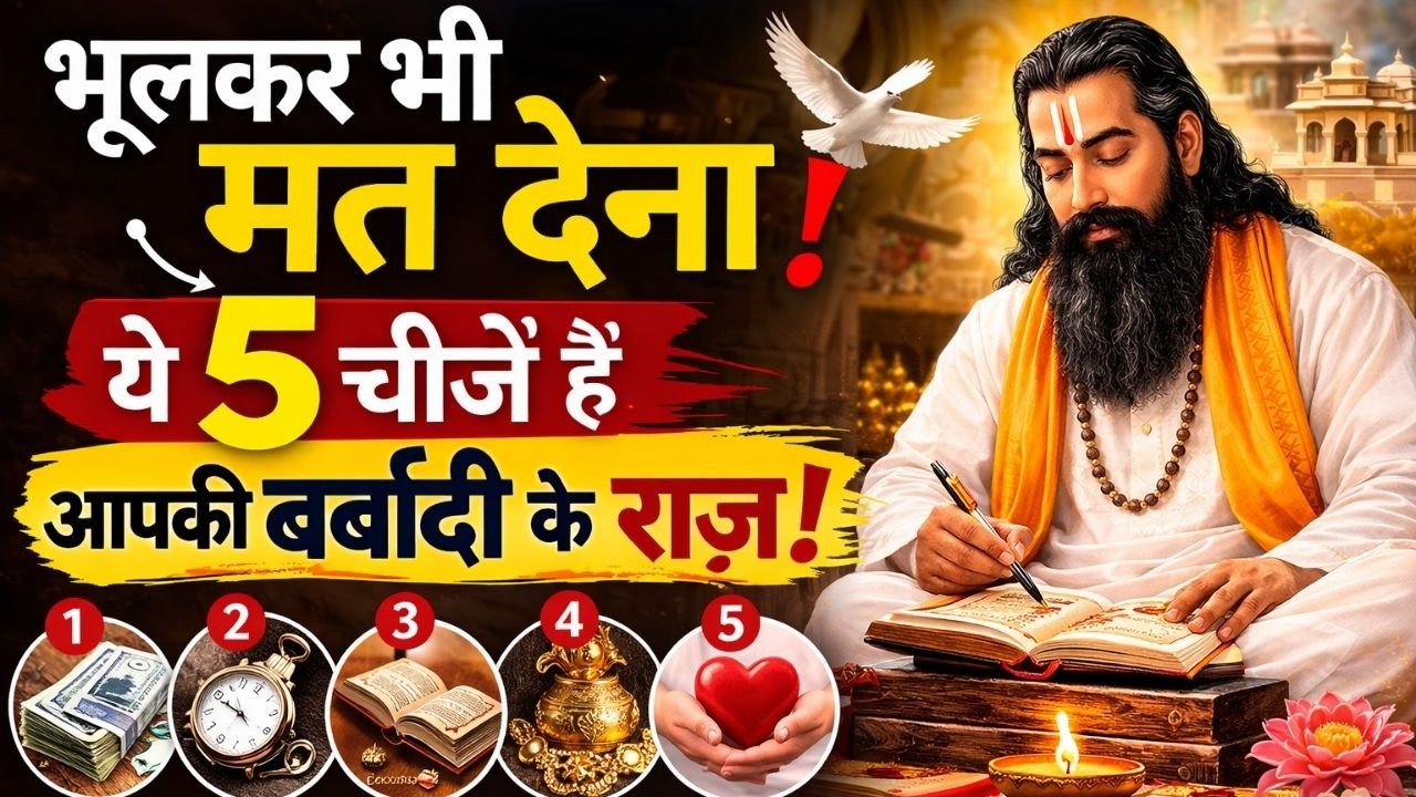 भूलकर भी किसी को मत दें ये 5 चीजें! जीवन में बर्बादी से बचना है? संत रविदास | KD VANI motivation