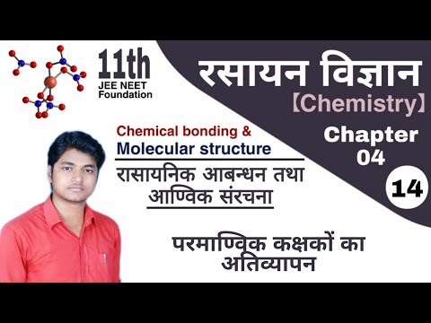CH 04 || Chemical bonding || Overlapping of atomic orbitals || class 11 Chemistry || Lec 14