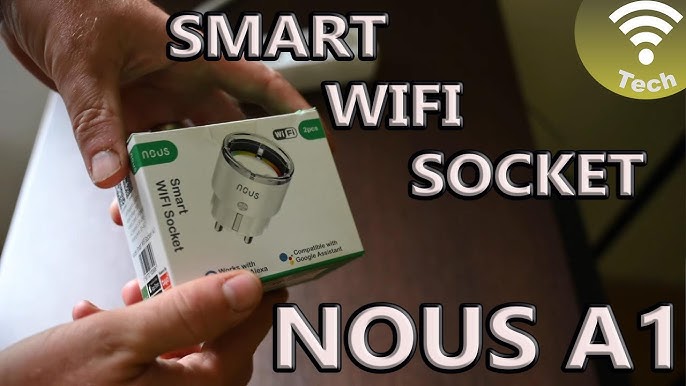 Test de la prise Zigbee Nous A1Z avec suivi de consommation à