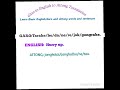 Garo to English to Attong Translation#