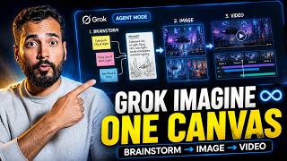 Grok Imagine Agent Mode: Infinite Canvas That Does Everything