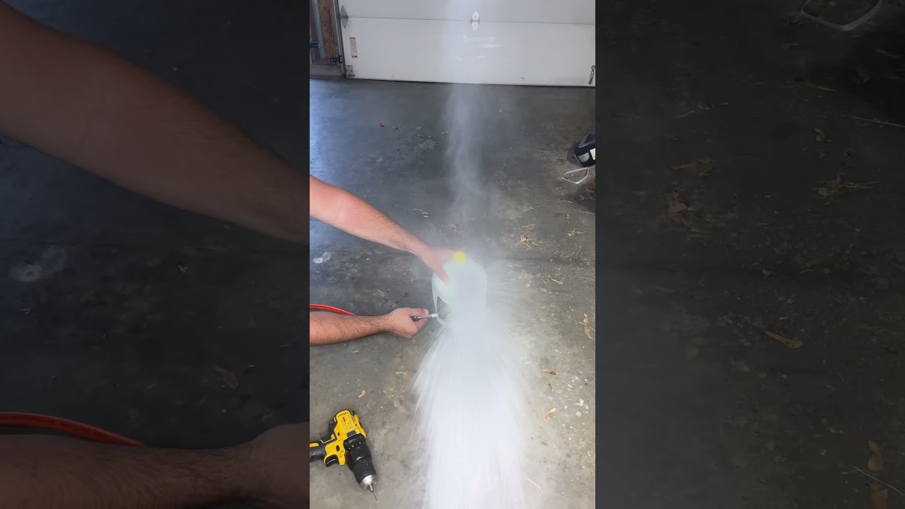 TikTok Videos I Got Content Violations For - Milk Jug water/soap/air (Dangerous)