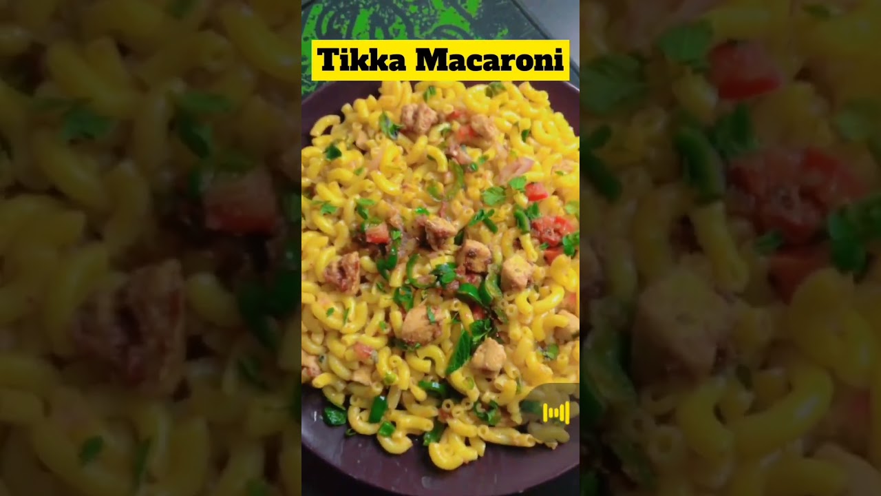 Spicy Tikka Macaroni 🔥 🔥🔥 #pakistanifood #homemadefood #cooking #food #pasta   #tasty #delicious