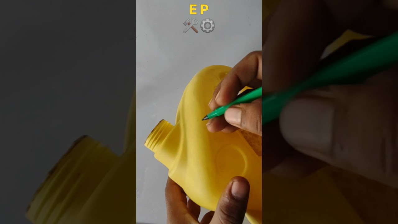 How to make Gardening Water Can with waste material Amazing Garden ideas Engineer_Prime 