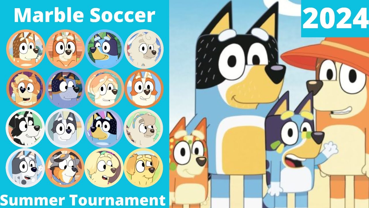 Marble Soccer Bluey Summer Tournament 2024