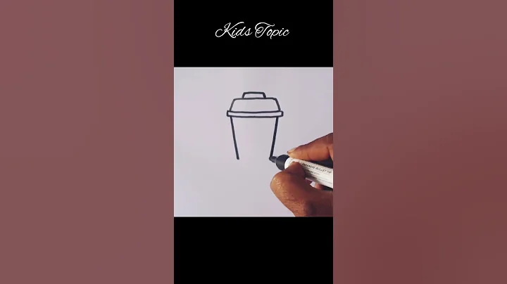 Dustbin drawing easy step by step #drawing