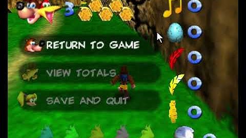Banjo-Kazooie Project64 Emulator Save & Quit Glitch