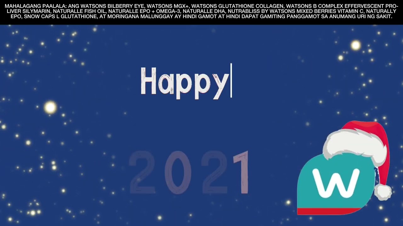 Watsons happy new year!
