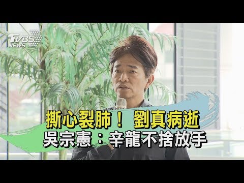 【十點不一樣】撕心裂肺！　劉真病逝　吳宗憲：辛龍不捨放手