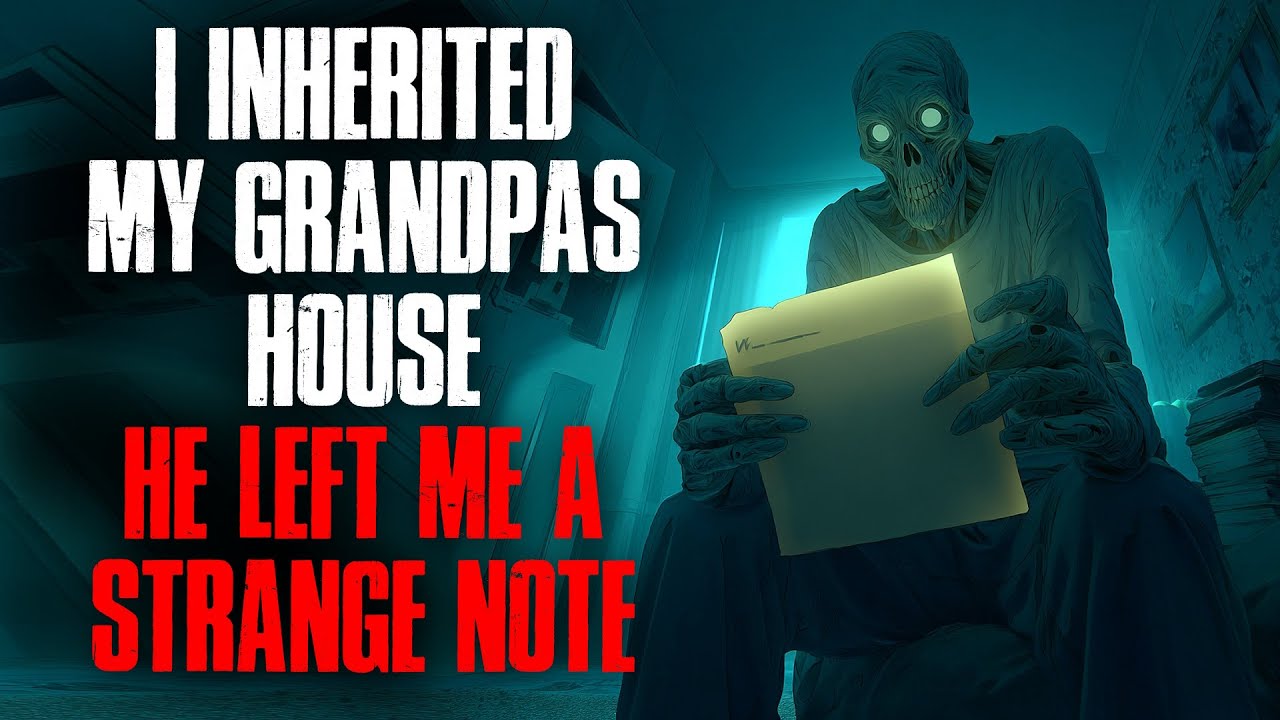 I Inherited My Grandpas House. He Left Me a STRANGE Note. - YouTube