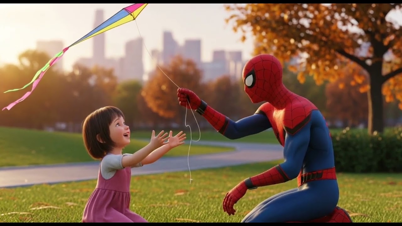 Spider Man's Sky High Web Adventure Nursery Rhymes For Kids Ep11