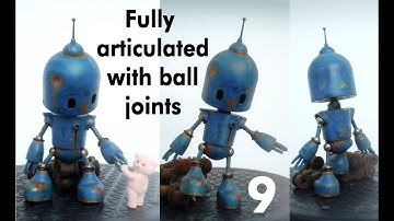 Matt Dixon inspired scratch built robot no.3 made from trash pt.9. Yes, more crappy videos.