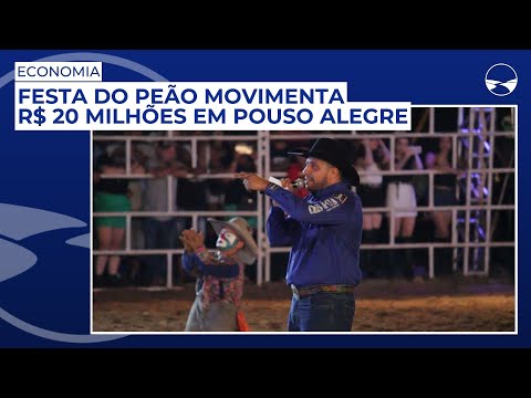 Festa do Peão movimenta R$ 20 milhões em Pouso Alegre