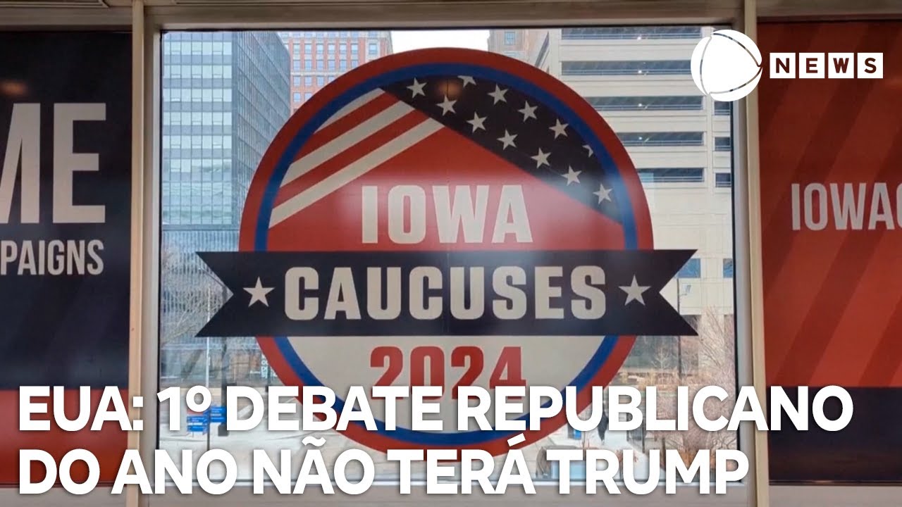 1º debate republicano do ano não terá presença de Donald Trump