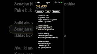 anak lanang || Ndarboy Genk || lirik lagu anak lanang || Ndarboy Genk || lirik lagu