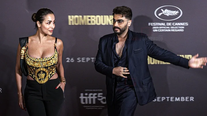 Arjun Kapoor and Malaika Arora arrives at Homebound Special Screening