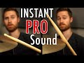 3 Unexpected Tricks to Quickly Make All Your Drum Gear Sound Better