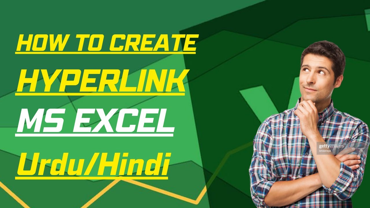 How to Create Hyperlink in MS Excel - YouTube