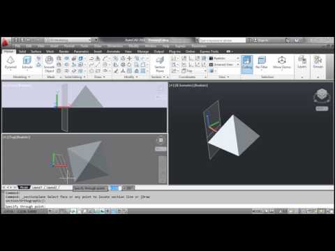 The SECTION PLANE Command - AutoCAD