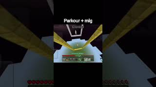 Mcpe Parkour gameplay 😵#minecraft #parkour #mcpe