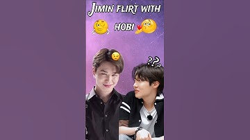 jimin flirt with jhope😘 jhope funny reaction #shorts #trending #bts