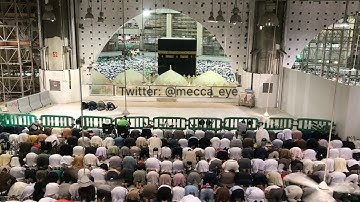 صلاة العشاء للشيخ ماهر المعيقلي تلا سورة المعارج يوم الثلاثاء ٢٠ ربيع الثاني ١٤٤١ هـ