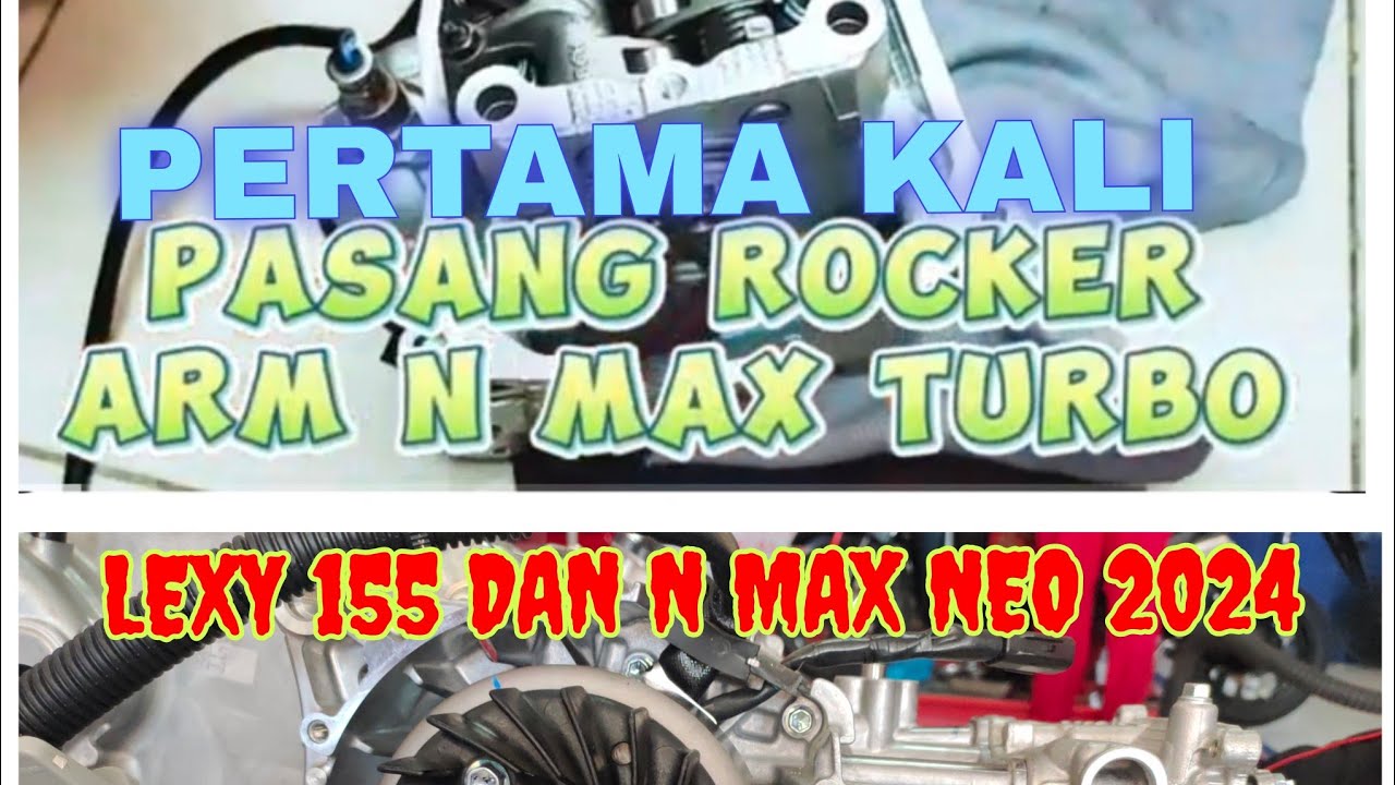 Tutorial pasang rocker arm VVA N MAX TURBO - YouTube