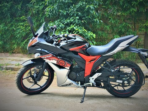 Suzuki Gixxer sf full review / fi / abs / sp 2018 edition - YouTube