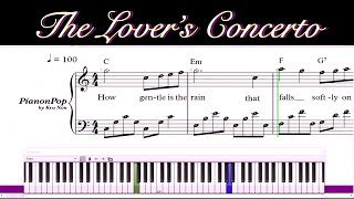 A Lover’s Concerto 💖 | Piano Tutorial | มีโน้ตเปียโนฟรีสำหรับท่านที่สั่งซื้อหนังสือครับ
