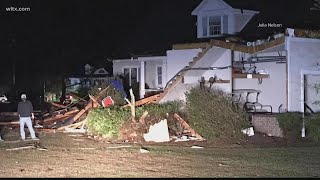 Strong winds, rain and tornadoes rip through the Midlands on Tuesday