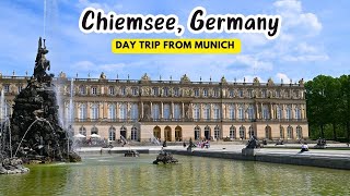 Day Trip from Munich To Chiemsee | Beautiful Lake To Visit in Germany | Herrenchiemsee Palace