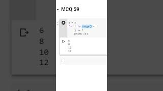 MCQ 59 #python #shortvideo #shortsfeed #study #coding #subscribe #leetcode #viral #trending #learn