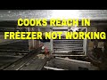 COOKS FREEZER DRAWERS NOT WORKING