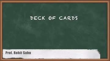 Deck of Cards | Probability & Statistics | Engineering Mathematics | GATE CSE