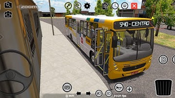 Proton bus simulator 2 com MOD map Novo recanto linha 540 com Neobus mega 2006 padrão Salvador-BA 